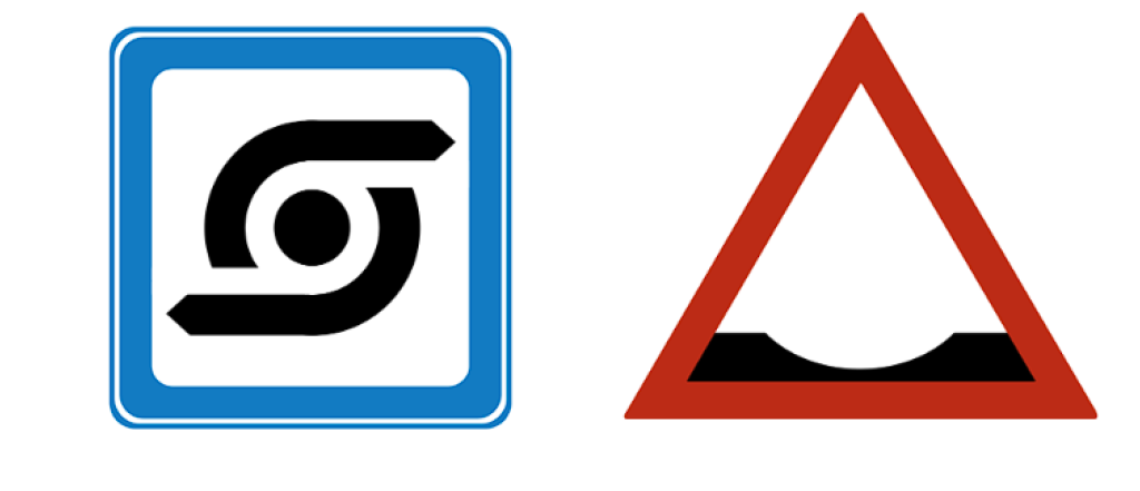 Disse to vejskilte har du kunnet møde i trafikken siden 2022: Ved du hvad de betyder?