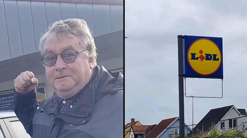 Mor endte i rystende hændelse ved LIDL: Blev angrebet midt på parkeringsplads