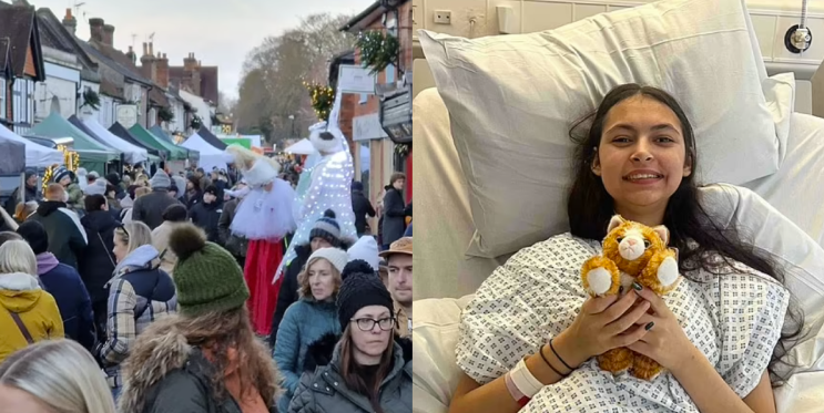 17-årig pige var på julemarked og spise med sin familie: Kort efter lå hun og kæmpede for sit liv på hospitalet