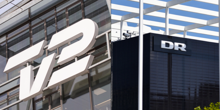 DR og TV 2 udsat for hærværk: Gerningsmændene er stadig på fri fod