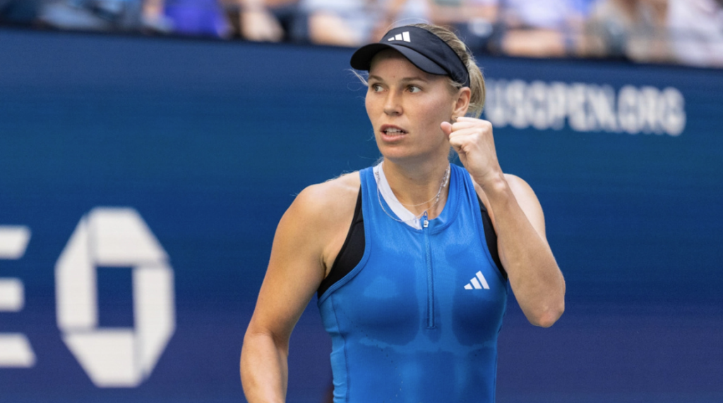 Caroline Wozniackis datter går i mors fodspor: Se den imponerende video