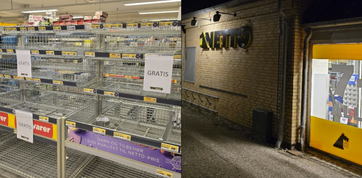 Et tilbud ud over det sædvanlige: Netto-butik giver samtlige varer gratis væk