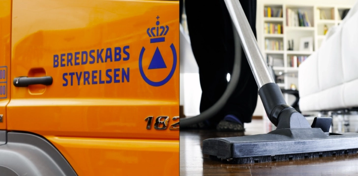 Brandvæsnet blev tilkaldt efter hans ulykke med støvsugeren: Du gætter aldrig, hvad der sad fast