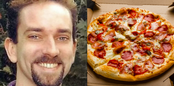 Han bestilte den samme pizza hver dag i årevis: Det endte med at redde hans liv