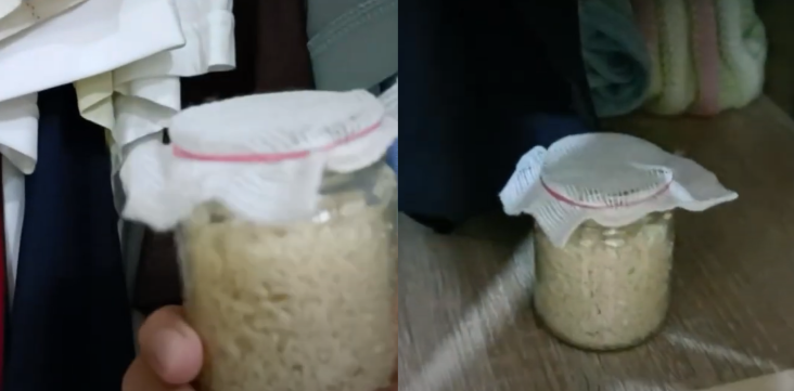 Ikke mange er klar over dette geniale trick: Derfor skal du putte en skål med ris i klædeskabet