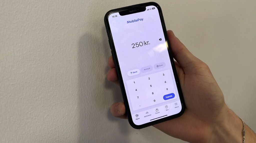 Trine opdaterede MobilePay: Men så gjorde hun en opdagelse, der gjorde hende utryg