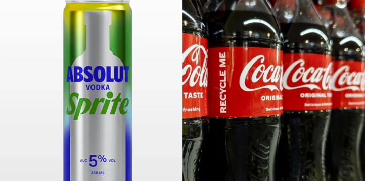 Coca Cola lancerer vodka-sprite med 10% alkohol: Her kan den købes fra april