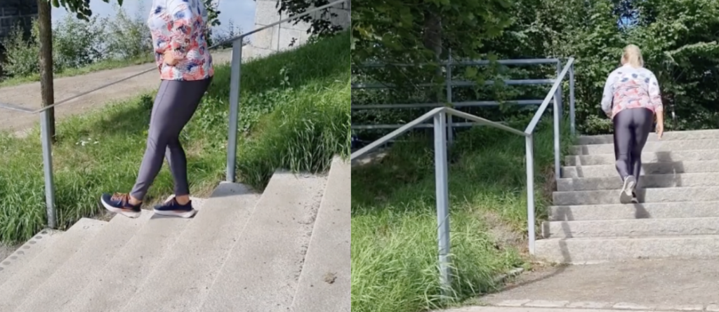 Lav disse tre øvelser på trappen og se magien ske: Din krop vil takke dig