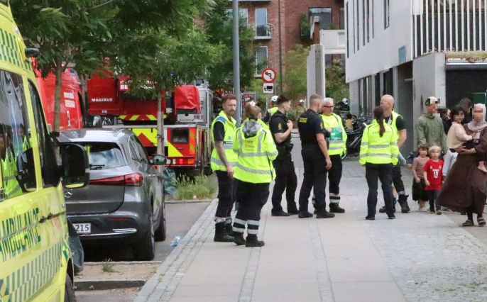 Voldsom udrykning: Børnehave i brand