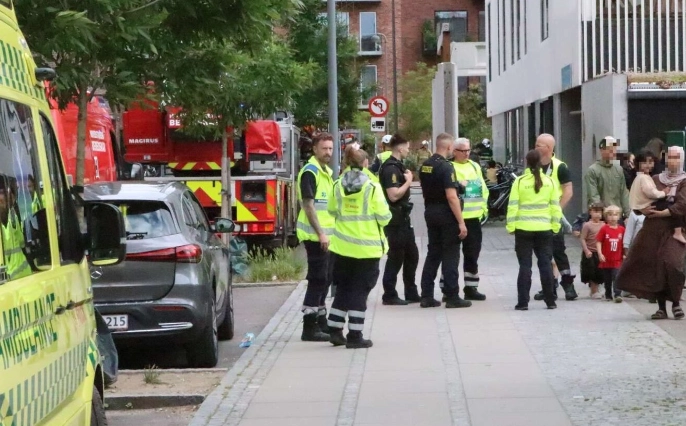 Voldsom udrykning: Børnehave i brand