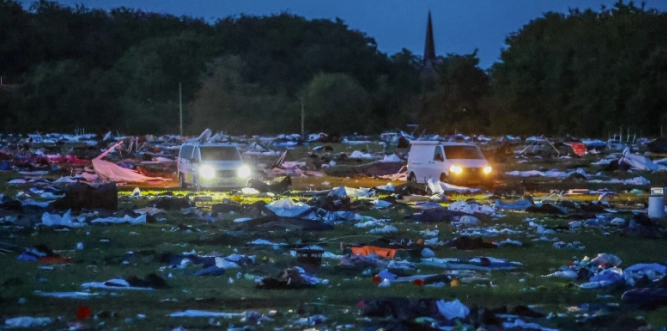 Forfærdelig hændelse: Person død under Roskilde Festival-oprydningsarbejde