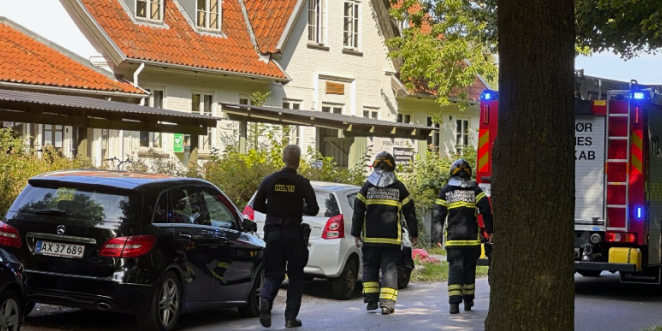 Massivt til stede ved børnehave: Melding om brand