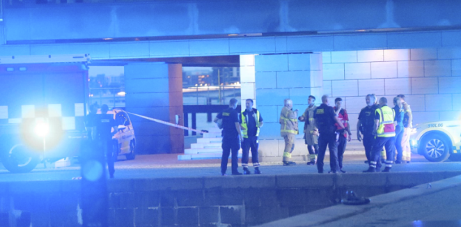 Politiet massivt til stede: Mand fundet død i dansk havn