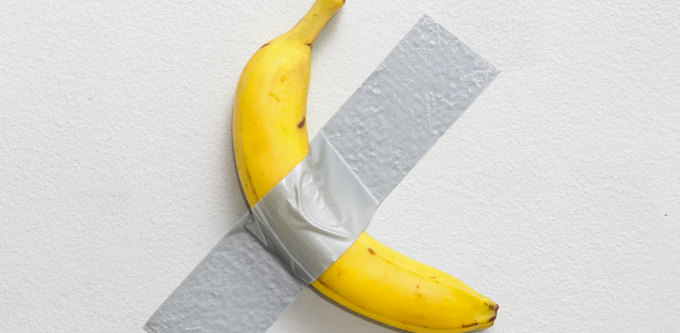 Er det verdens dyreste banan? Du gætter aldrig prisen på dette kunstværk