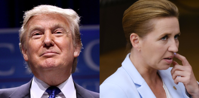 Hvem havde troet det? Mette Frederiksen er helt enig med Trump