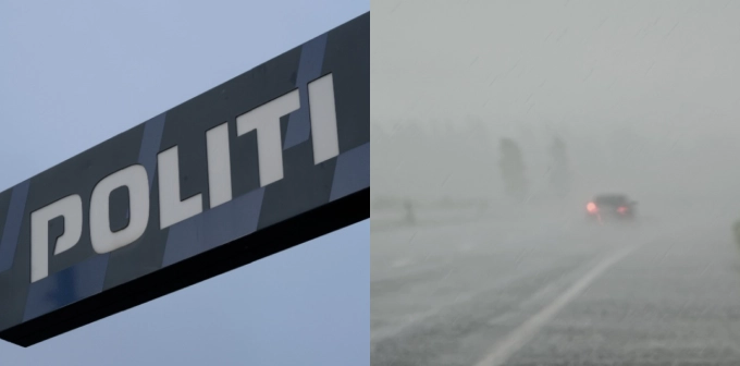 DMI udsender kategori 1-varsel om voldsomt vejr: Nu melder politiet ud