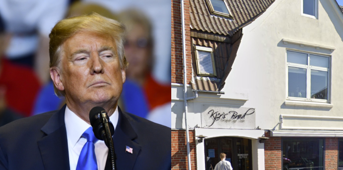Kunderne kan ikke få nok: Hiver Trump-kage ned af hylderne