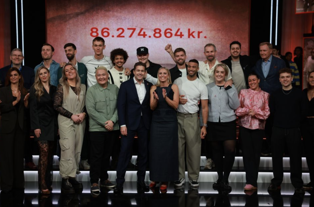 Danskerne donerede 86.274.864 kroner til årets Danmarks Indsamling