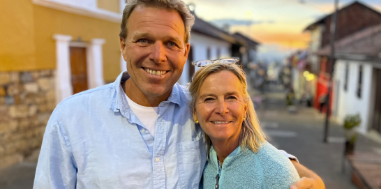 Mikkel Beha og Mariann har snart været sammen i 36 år – men det var ikke kærlighed ved første blik
