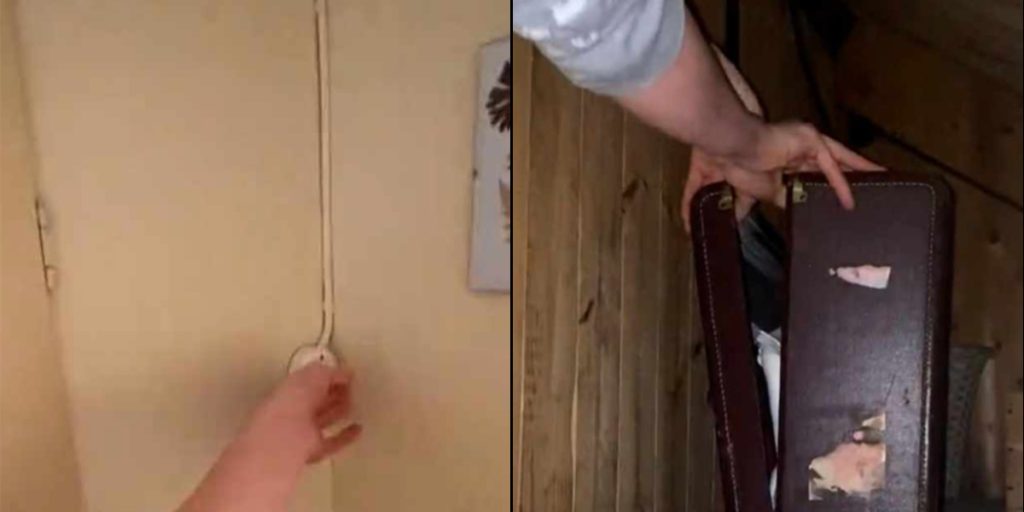 Kvinde fandt hemmeligt rum i indbygget skab: Blev chokeret over, hvad hun fandt