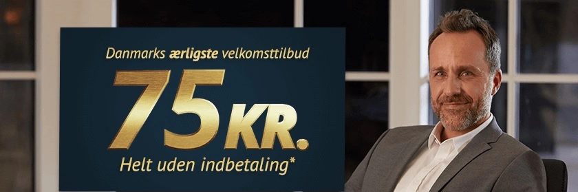 Spillehallen.dk casino bonus – Få 75 kroner gratis og 100 kroner ekstra