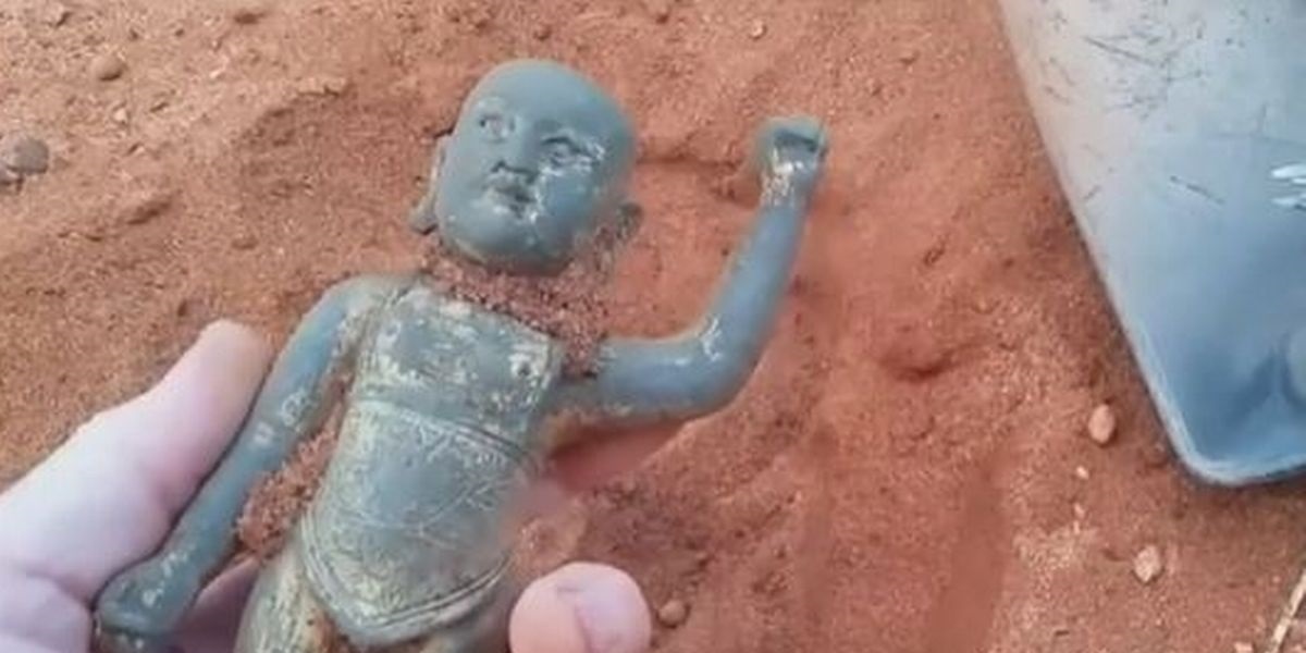 Vennepar fandt Buddha-statue: Da de fandt ud af, hvad den var værd, gik der et sus igennem kroppen på dem