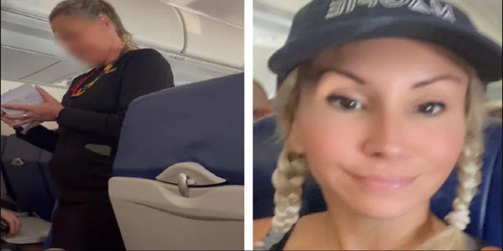 Kvinde sidder stille og roligt på sin plads i flyet: Så siger stewardessen noget grimt om hendes outfit
