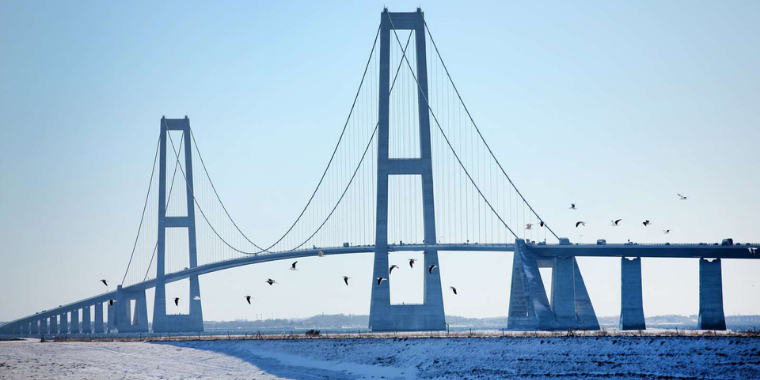 Storebæltsbroen lukker ned