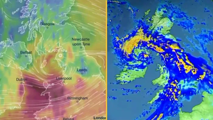 Tornado-alarm i Europa