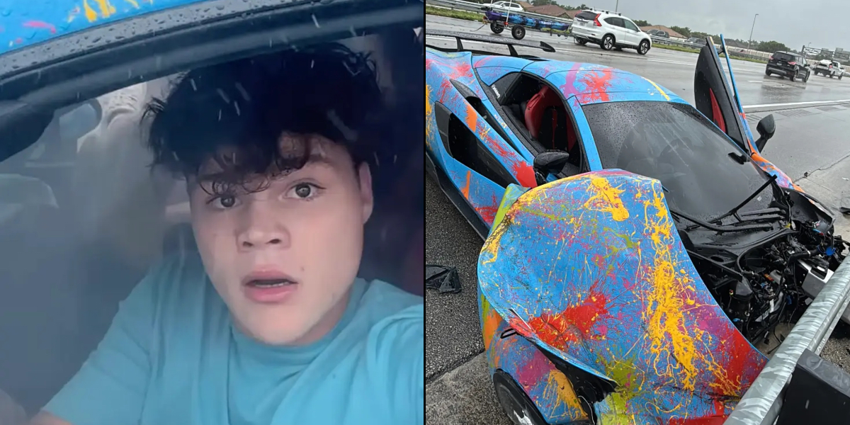 Influencer kørte galt i dyr McLaren: Nu forsøger han at tjene penge til en ny på bizar måde