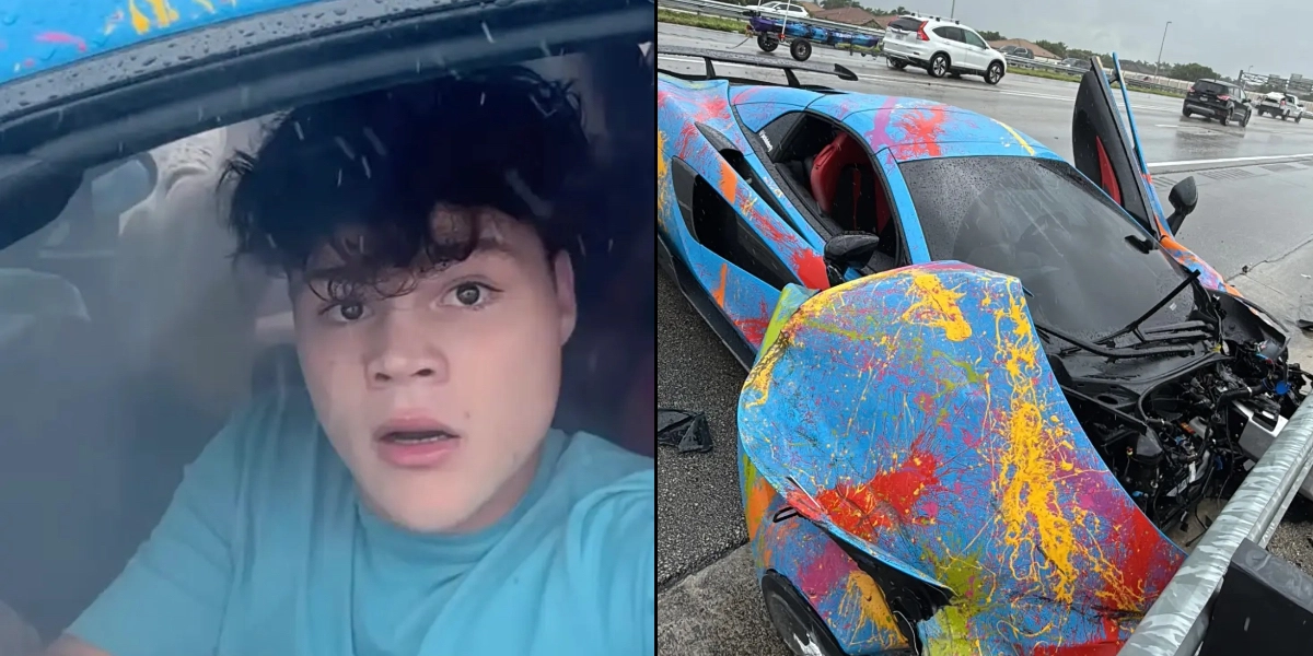 Influencer kørte galt i dyr McLaren: Nu forsøger han at tjene penge til en ny på bizar måde