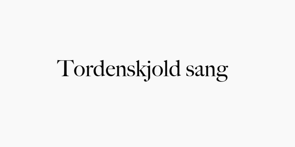 Tordenskjold