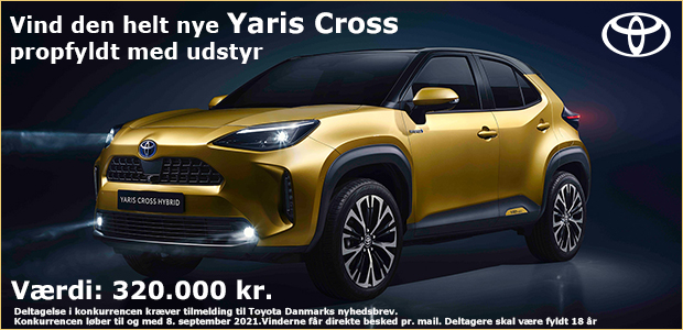 Ny Yaris Cross? Nu kan den blive din helt gratis