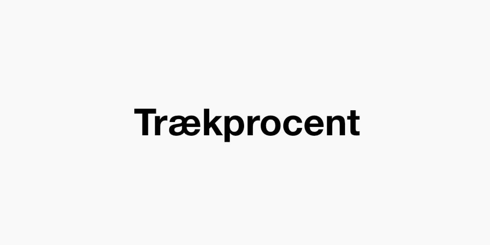Trækprocent