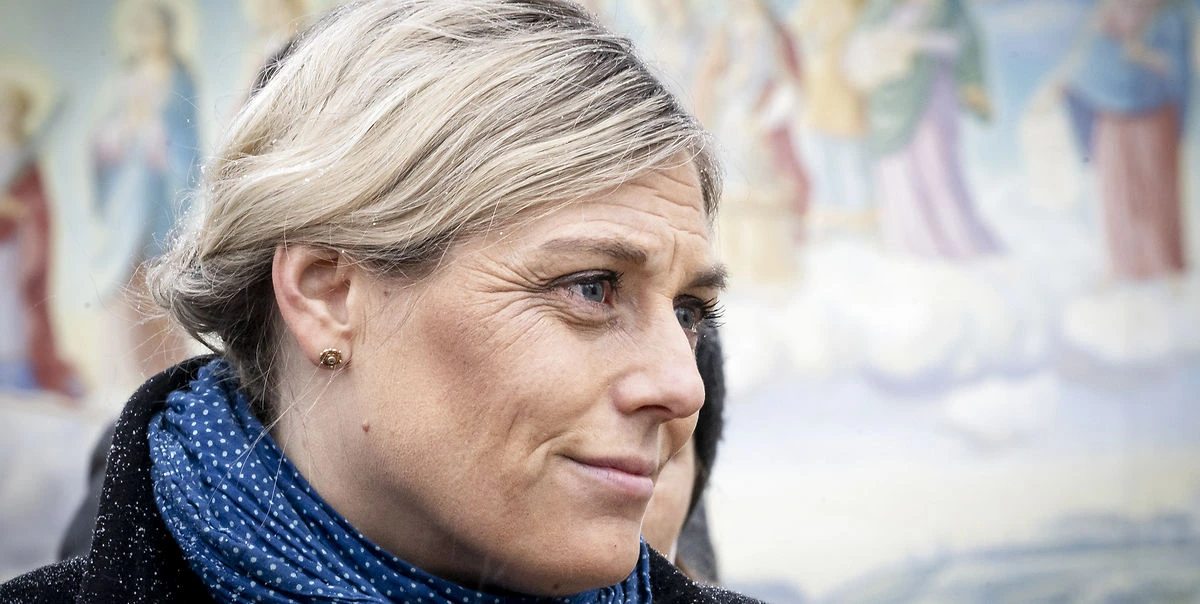 Trine Bramsen i sorg