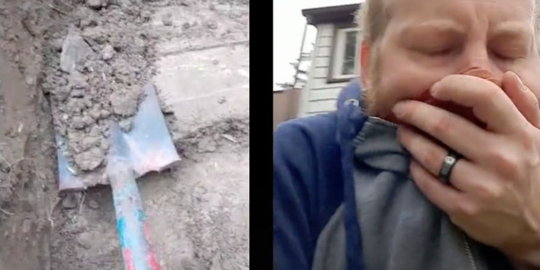 Mand tror han har fundet skjult skat i haven: Sandheden er en helt anden