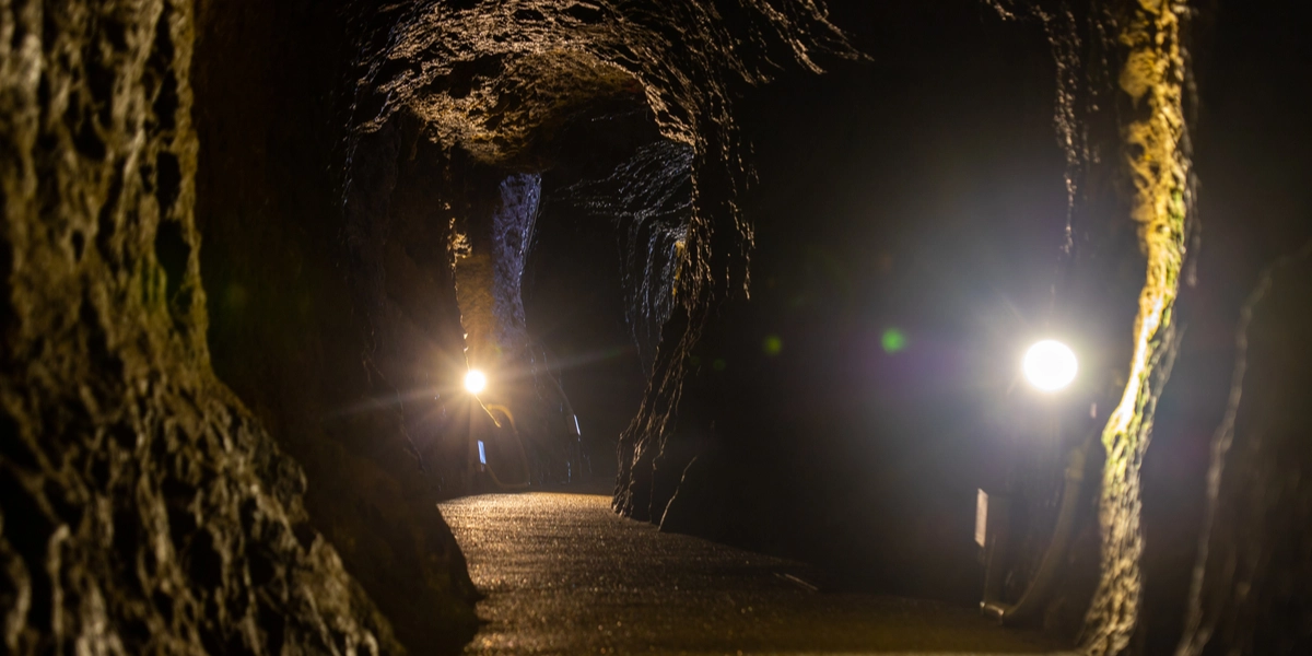 Bankrøver fanget i sin egen tunnel