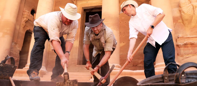 Arkæologer skriver historie: Gør stort fund under filmlokation fra Indiana Jones-film