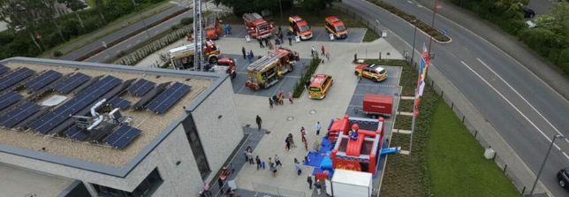 Brandstation står i ruiner efter voldsom brand: Havde ikke nogen brandalarm