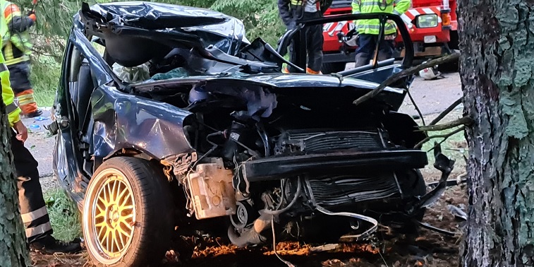 Vanvittigt uheld: Ung mand mistede kontrollen