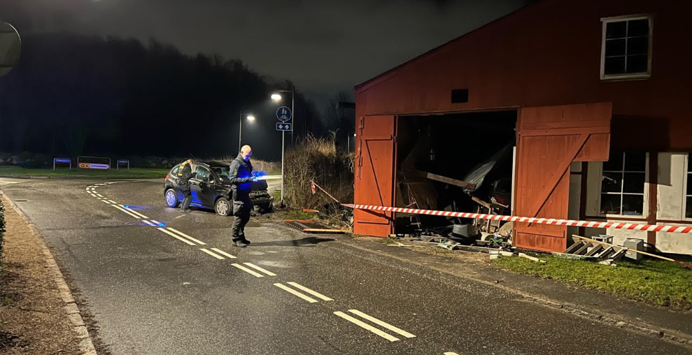 Mand død i voldsom ulykke