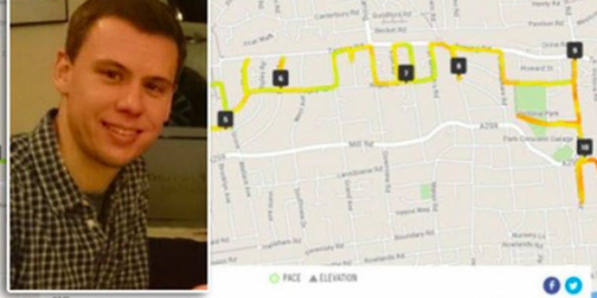 Martins kæreste syntes, han løb en meget mærkelig rute – så forstod hun pludseligt hvorfor