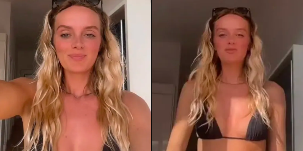 Rutsjede på vandrutsjebane, da hun opdagede noget på sin arm: Gik i panik, da hun indså, hvad det var