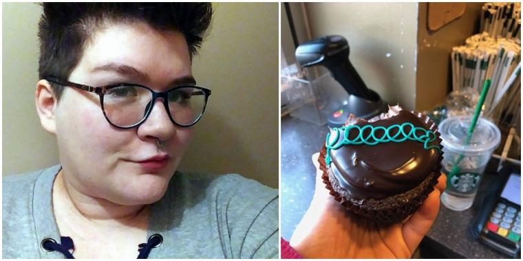 19-årige Vega stod i kø hos bageren, da hun overhørte en ond kommentar – tog omgående hævn