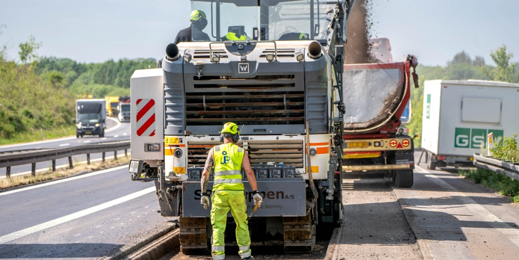 Ny strækning med vejarbejde: På denne motorvejsstrækning skal du nu køre i vejarbejde