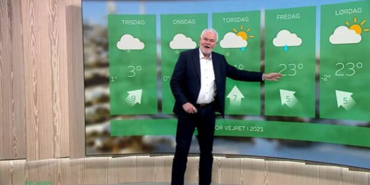 23 grader den 1. januar: Lagde du mærke til den specielle vejrudsigt