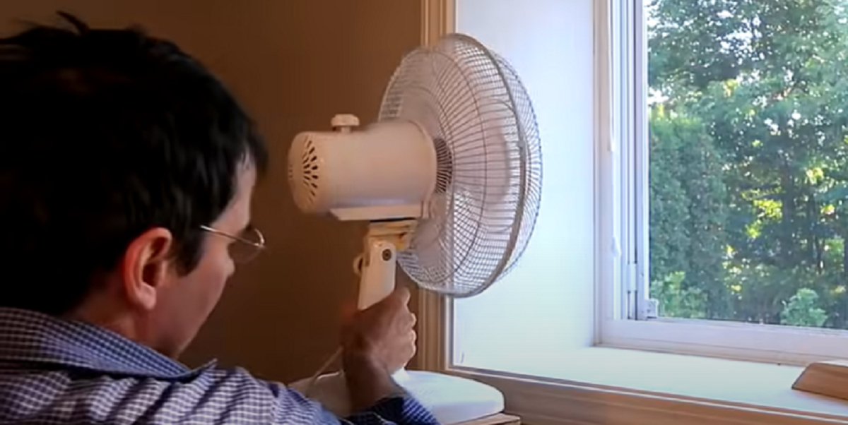 Varme tider nærmer sig: Sådan laver du din egen aircondition