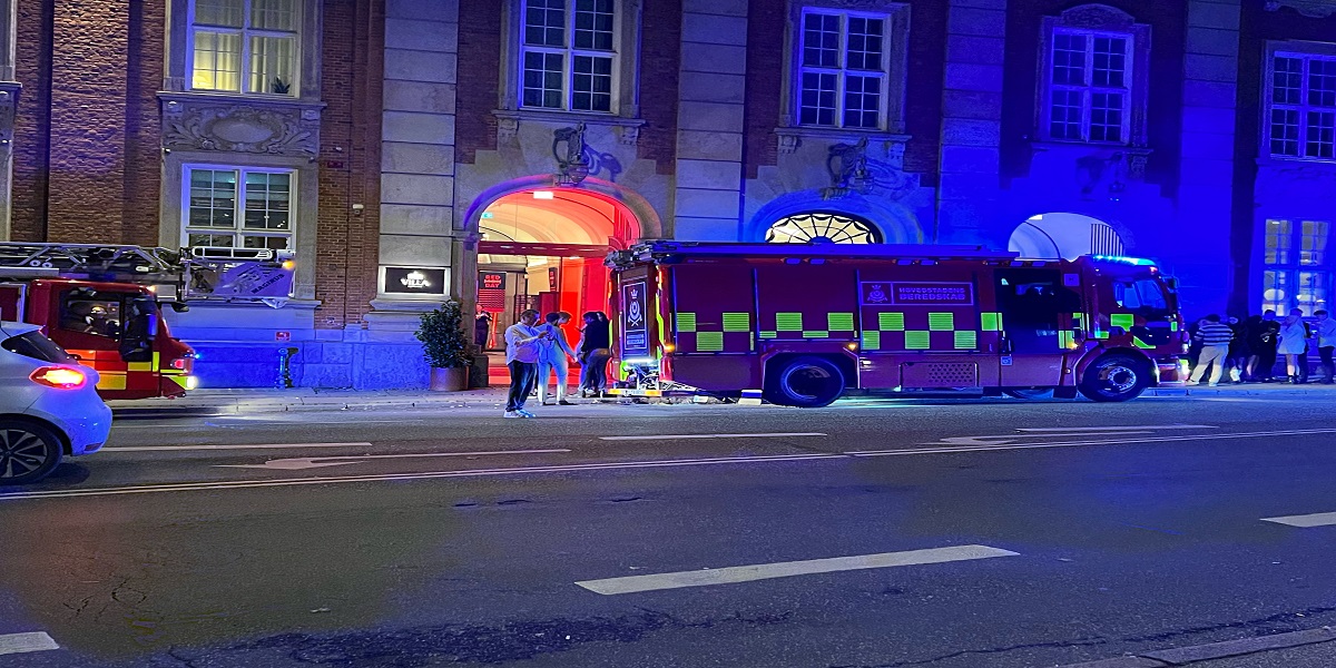 Luksushotel evakueret i København
